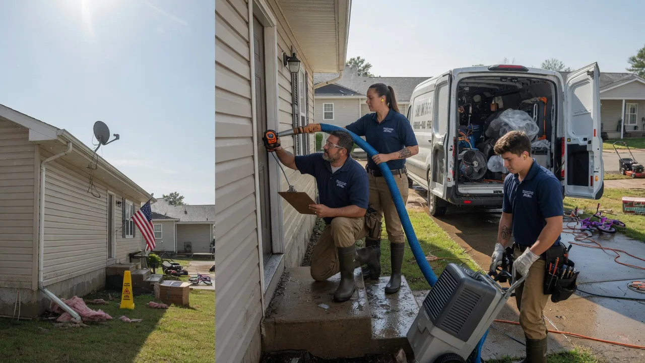 Ceiling Water Damage Restoration in Quinter, KS near me